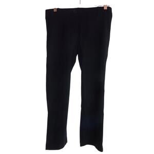 Betabrand Black Stretch Travel Pants Size M